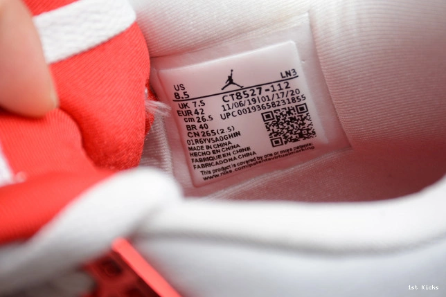 Red Metallic CT8527-112 Jordan Air 4 0603